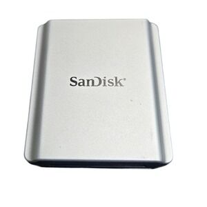 SanDisk SDDRX4-CF Extreme FireWire Reader CompactFlash Silver Tested